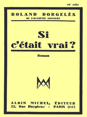 cover image of Si c'était vrai ?